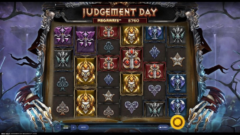 Judgement Day Megaways slot screen 1