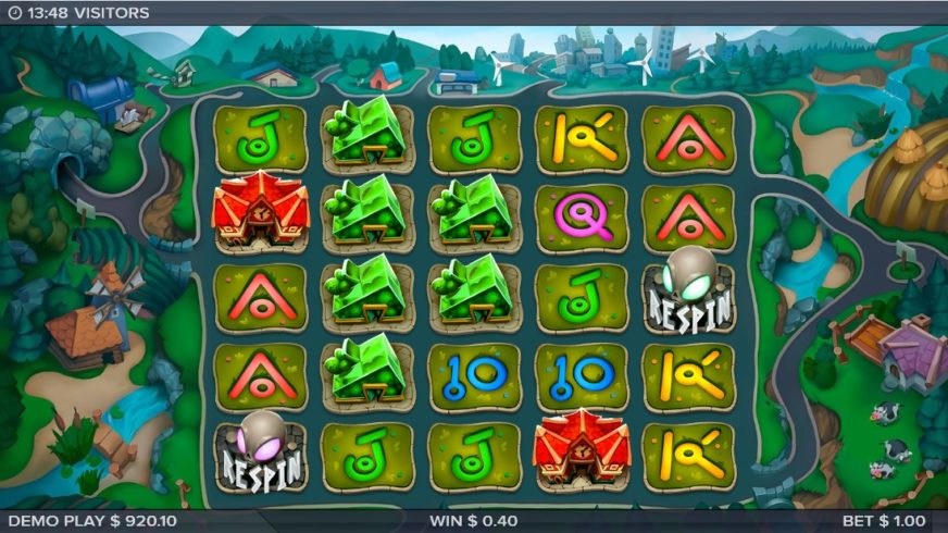 Visitors slot screen 2