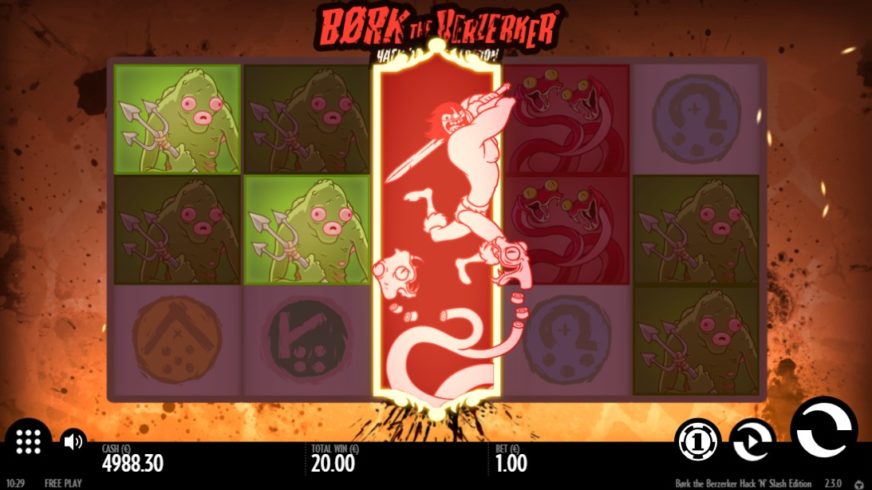 Børk the Berzerker Hack ‘N’ Slash Edition slot screen 2