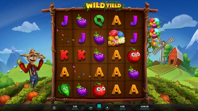 Wild Yield slot screen 4