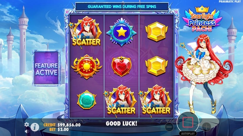 Starlight Princess Pachi slot screen 2