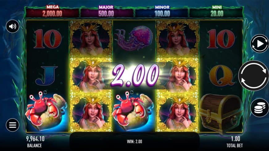 Sea Secret slot screen 4
