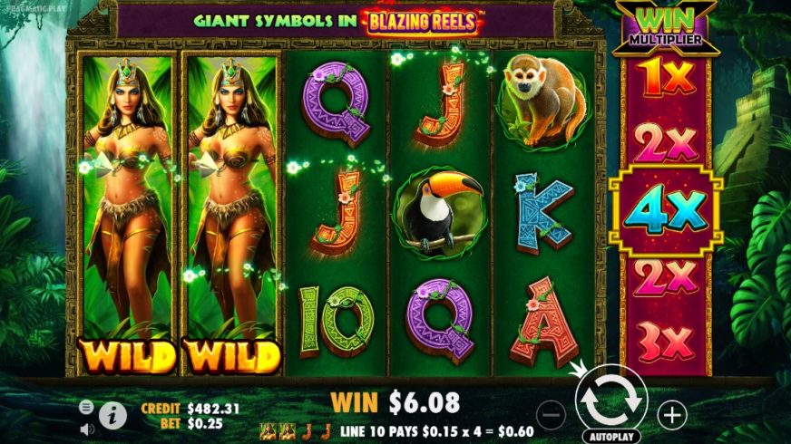 Panther Queen slot screen 3