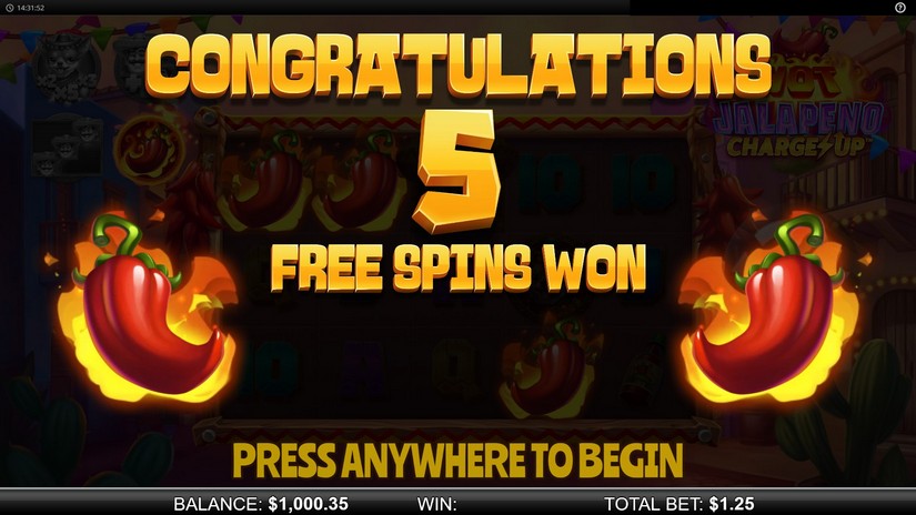 Hot Jalapeno Charge Up slot screen 4