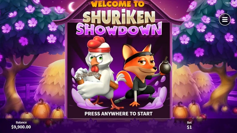 Nunchucks Chicken slot screen 2