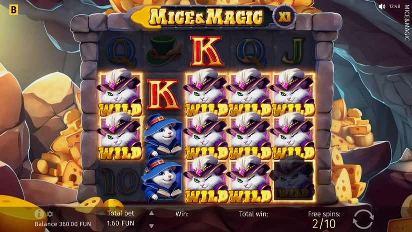 Mice & Magic Wonder Spin slot screen 4