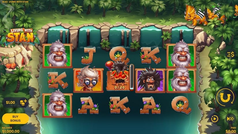 Living with Stan slot screen 1