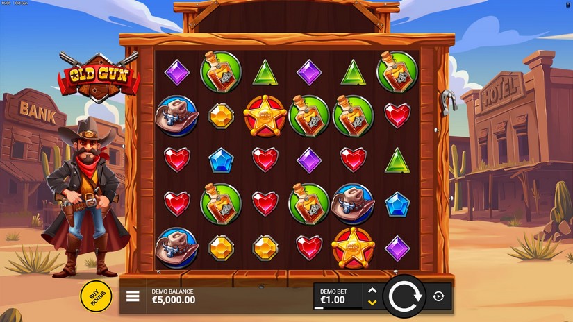 Old Gun slot screen 1