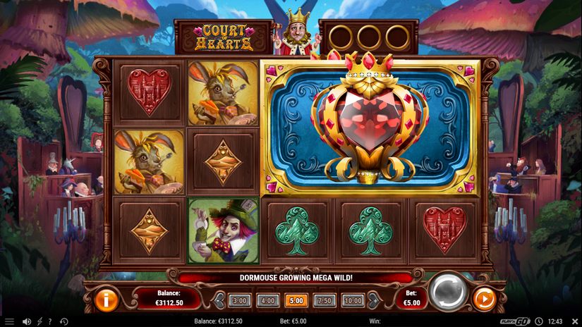 Court of Hearts slot screen 7