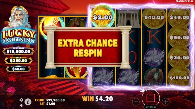 Lucky Lightning slot screen 5