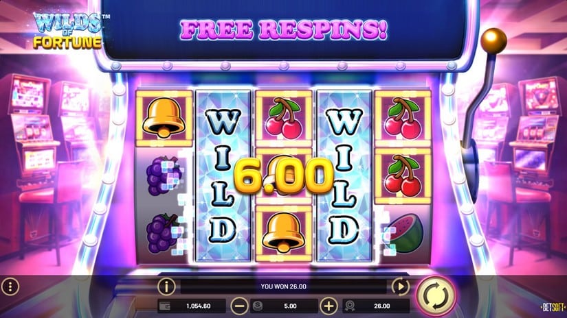 Wilds of Fortune slot screen 6