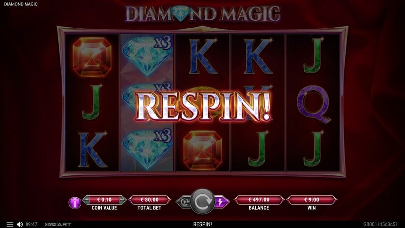 Diamond Magic slot screen 5