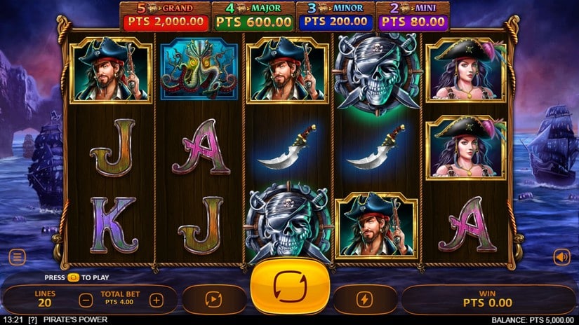 Pirates Power slot screen 1