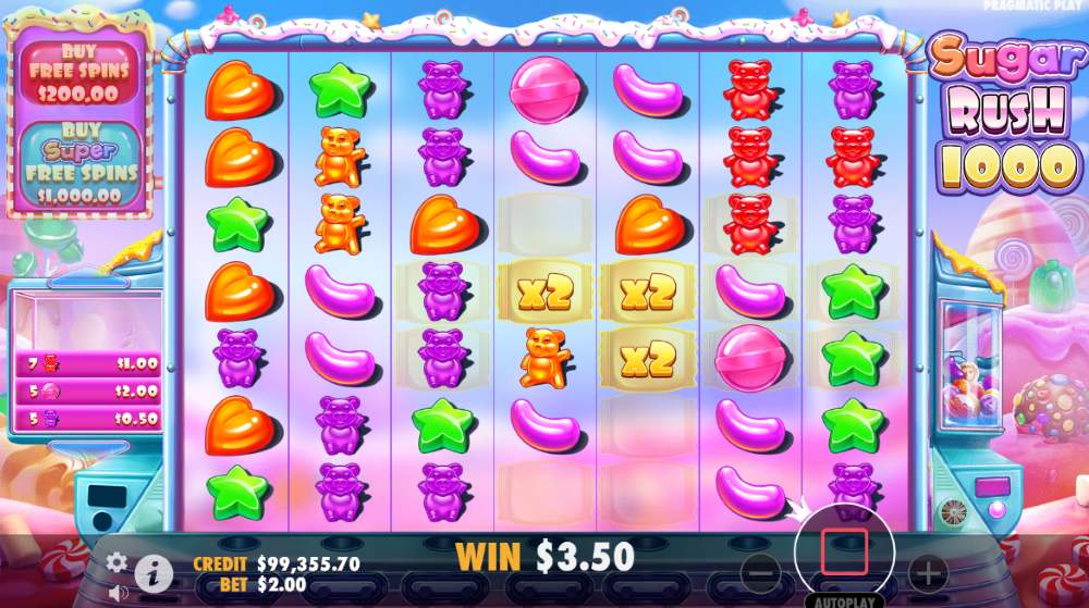 Sugar Rush 1000 demo slot