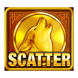 Scatter of Howling Wolves Megaways Slot