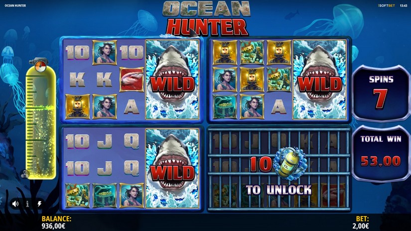 Ocean Hunter slot screen 8