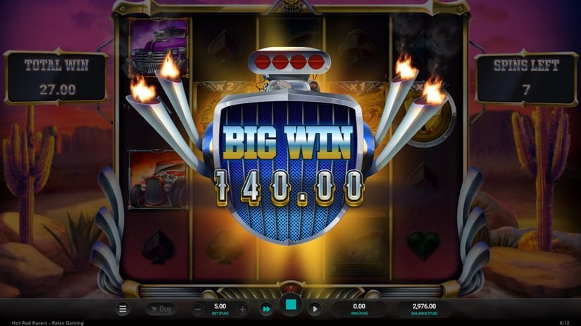Hot Rod Racers slot screen 7
