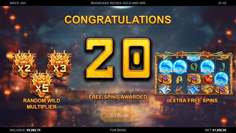 Mooncake Riches slot screen 2