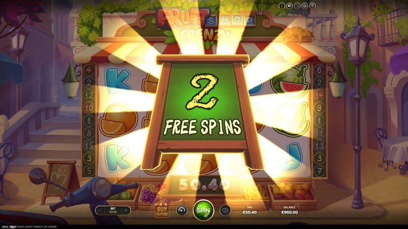 Fruit Shop Frenzy slot screen 3
