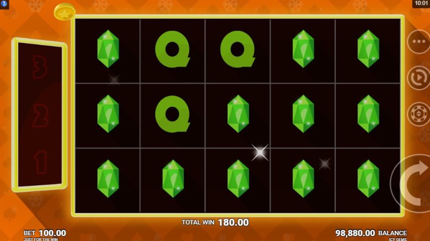 Icy Gems slot screen 2