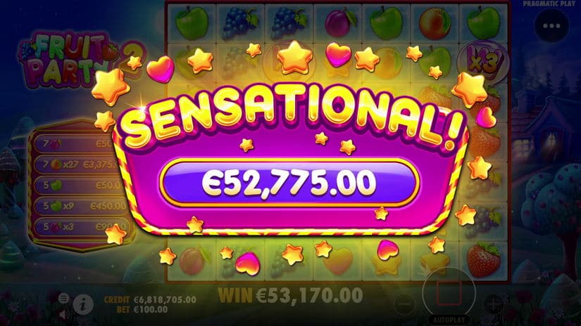 Fruit Party 2 slot screen 5