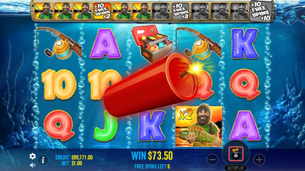 Play free Big Bass Bonanza slot
