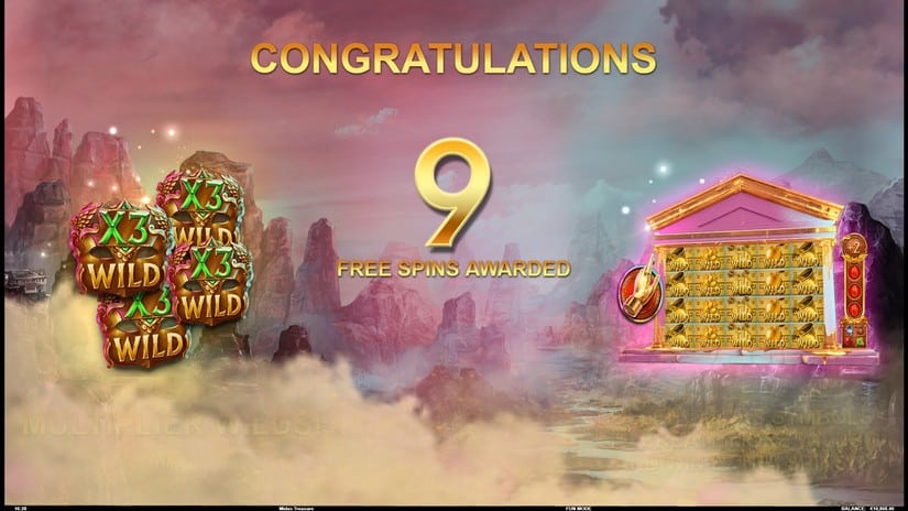 Midas Treasure slot screen 2