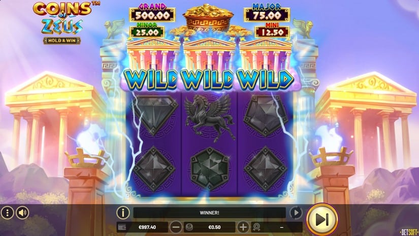 Coins of Zeus – Hold & Win slot screen 3