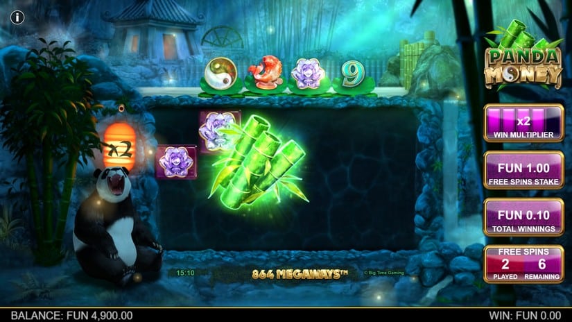 Panda Money Megaways slot screen 4