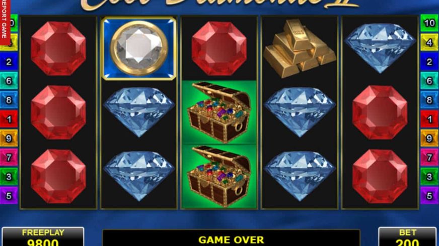 Cool Diamonds 2 slot screen 2