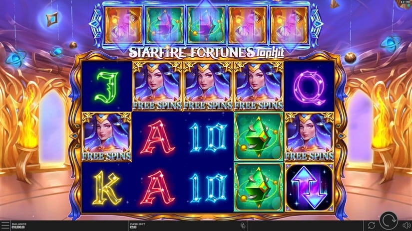 Starfire Fortunes TopHit slot screen 2