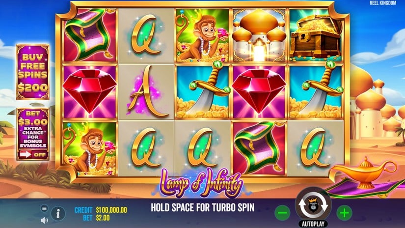 Lamp Of Infinity slot screen 1