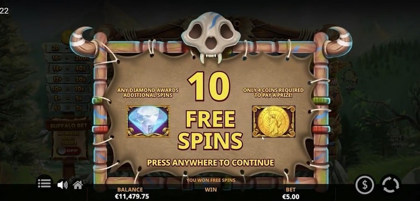 Buffalo Blox Gigablox slot screen 5