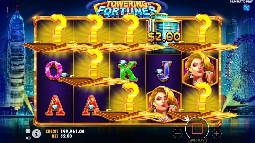 Towering Fortunes slot screen 3