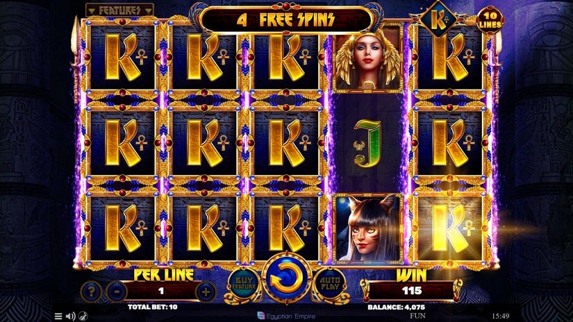 Book of The Divine slot screen 5