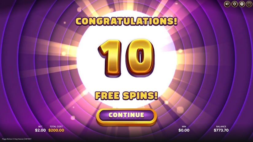 Piggy Riches 3: Hog Heaven slot screen 4