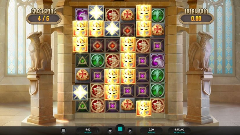 Templar Tumble slot screen 3
