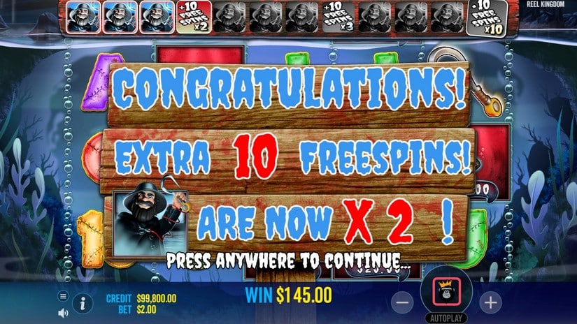 Big Bass Halloween slot screen 5