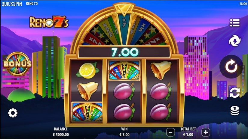 Reno 7s slot screen 2