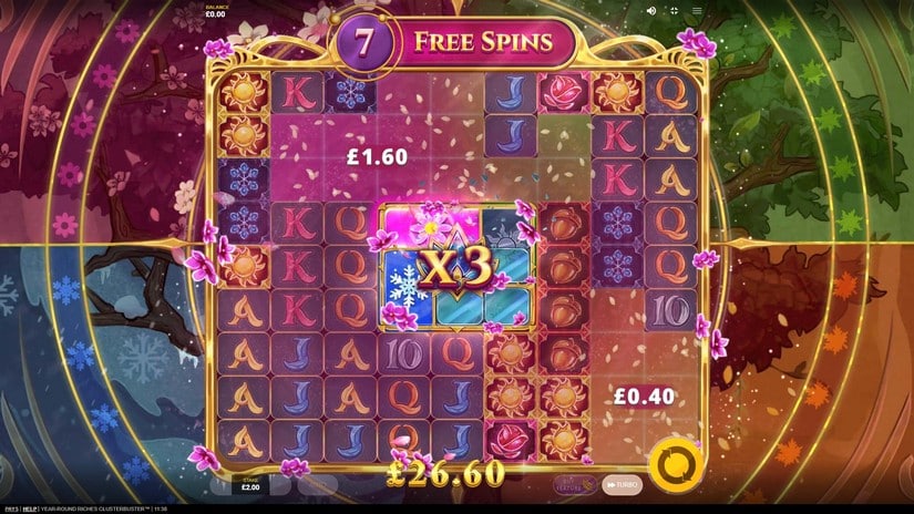 Year-Round Riches Clusterbuster slot screen 5