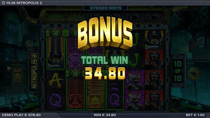 Nitropolis 2 slot screen 3