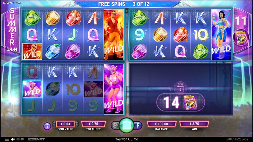 Summer Jam slot screen 7