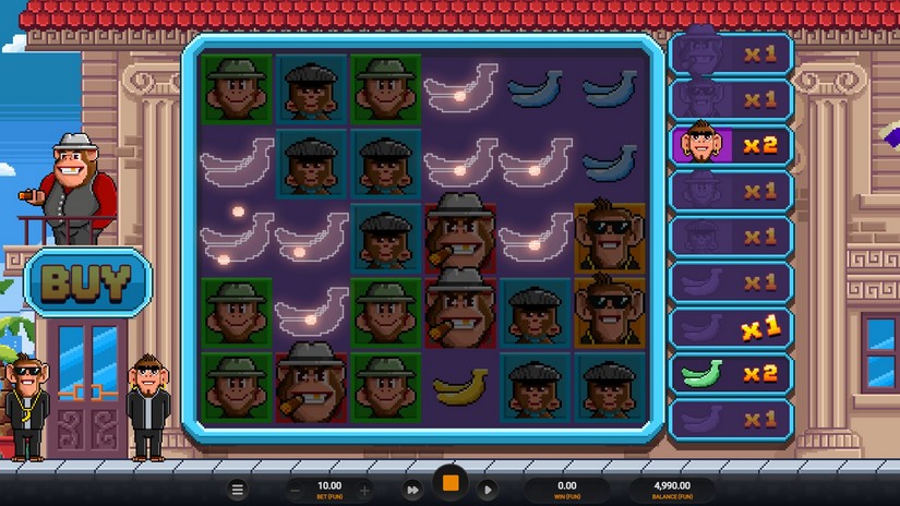 Banana Town slot screen 2