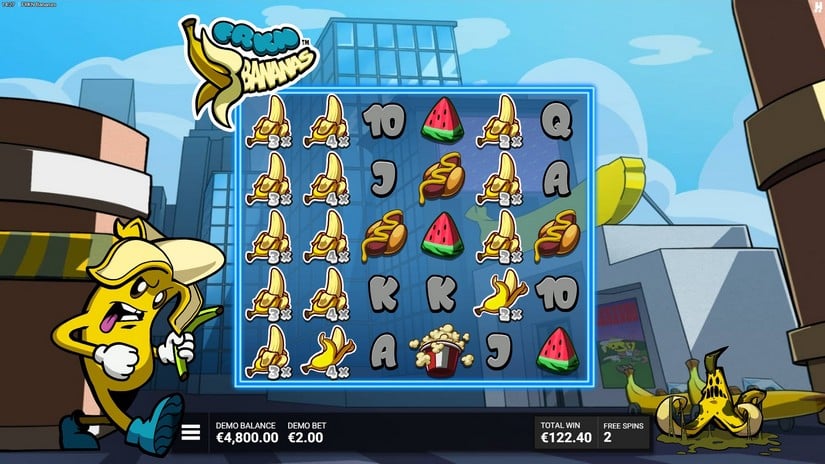 FRKN Bananas slot screen 5
