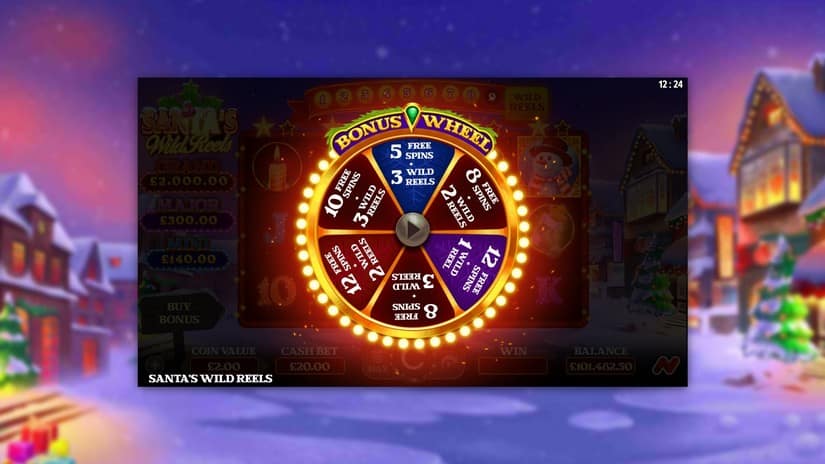 Santa’s Wild Reels slot screen 2