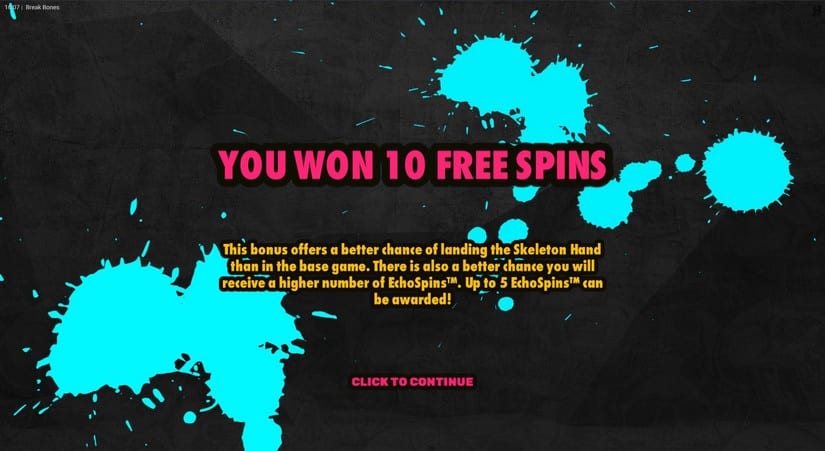 Break Bones slot screen 4