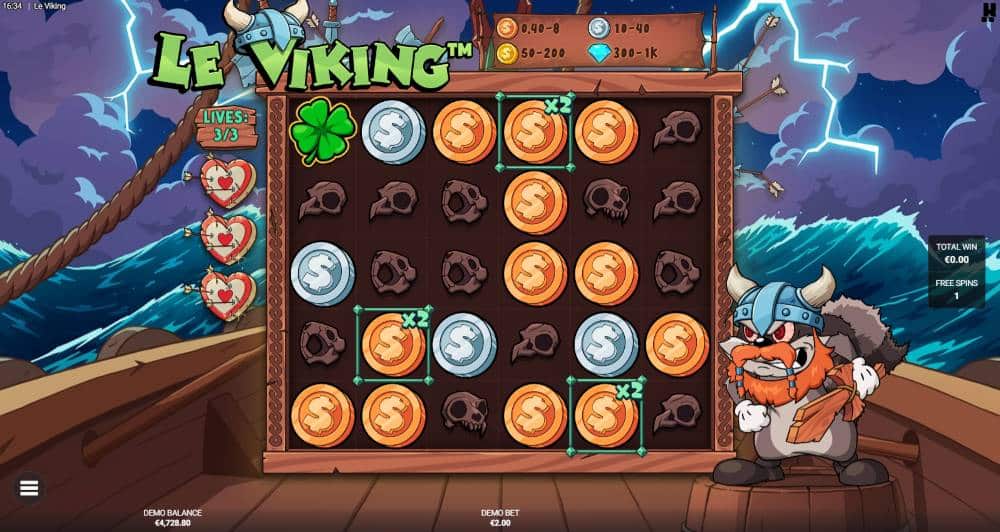 Le Viking bonus game