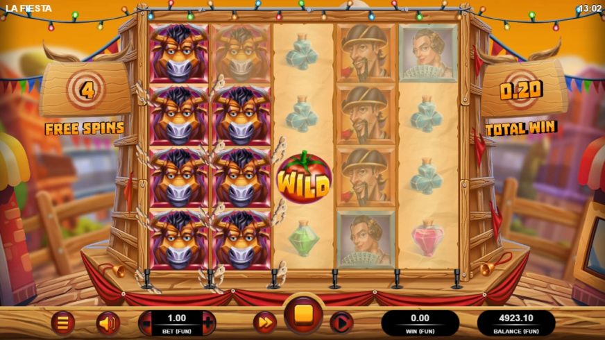 La Fiesta slot screen 6