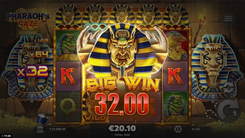 Pharaoh’s Gaze DoubleMax slot screen 5
