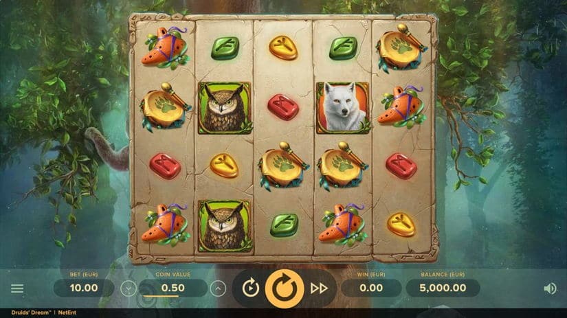 Druids’ Dream slot screen 1